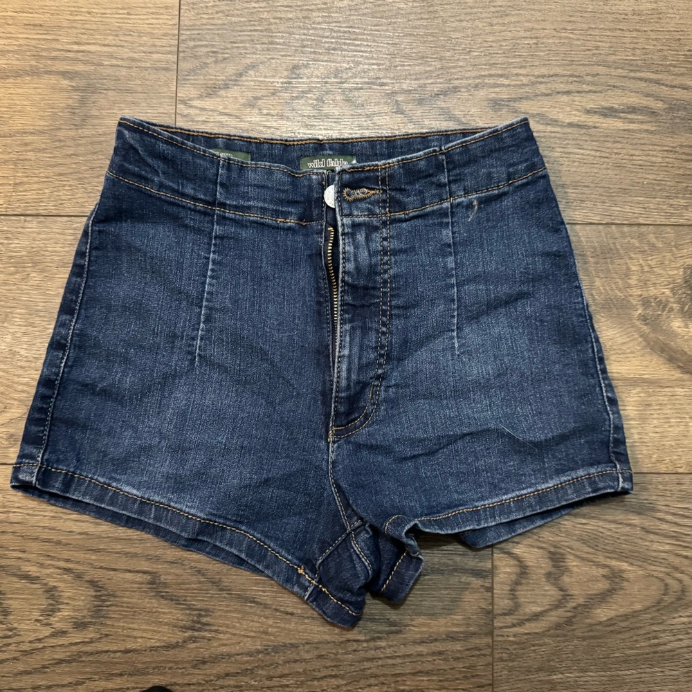 Wild Fable Dark Blue Jean Shorts